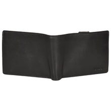 Load image into Gallery viewer, Sassora Genuine Leather Medium Black RFID Men Wallet (7 Card Slots)