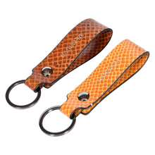 Load image into Gallery viewer, Sassora Genuine Leather Keychain Key Ring Holders Anniversary Gift, Birthday Gift For All - Pack Of 2
