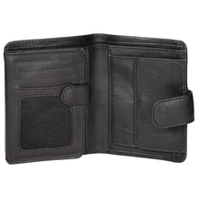 Load image into Gallery viewer, Sassora Premium Leather Black RFID Large Notecase with 11 Card Slots