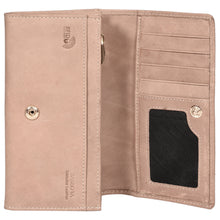 Load image into Gallery viewer, Sassora Genuine Leather Medium Beige RFID Ladies Purse