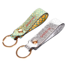 Load image into Gallery viewer, Sassora Genuine Leather Keychain Key Ring Holders Anniversary Gift, Birthday Gift For All - Pack Of 2