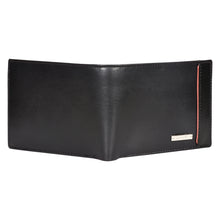 Load image into Gallery viewer, Sassora Genuine Leather Large RFID Black Men's Wallet