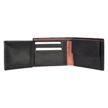 Load image into Gallery viewer, Sassora Genuine Leather Large RFID Black Men's Wallet