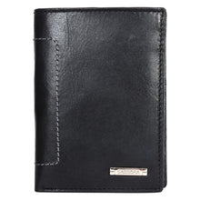 Load image into Gallery viewer, Sassora Genuine Leather Large Black Notecase Wallet For Men