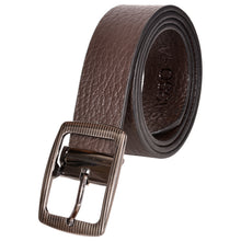 Load image into Gallery viewer, Sassora High Quality Genuine Leather Men Brown Reversible Belt