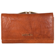 Load image into Gallery viewer, Sassora Genuine Leather Medium Brown RFID Protected Women Wallet
