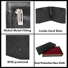 Load image into Gallery viewer, Sassora Genuine Premium Leather Unisex Money clip