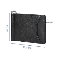 Load image into Gallery viewer, Sassora Genuine Premium Leather Unisex Money clip