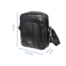 Load image into Gallery viewer, Sassora Premium Leather Small Everyday Use Sling Crossbody Bag