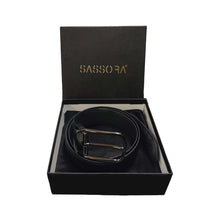 Load image into Gallery viewer, Sassora Genuine Leather Reversible Detachable Buckle Belt For Men