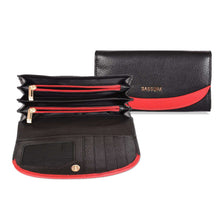 Load image into Gallery viewer, Sassora Premium Leather Valentine Gift Combo Set Women's Purse, Keychain and Pencase For Her( Pack Of 3)