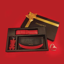 Load image into Gallery viewer, Sassora Premium Leather Valentine Gift Combo Set Women's Purse, Keychain and Pencase For Her( Pack Of 3)