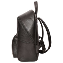 Load image into Gallery viewer, Sassora Genuine Leather Medium Unisex Backpack – Elegant & Functional