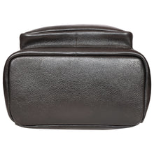 Load image into Gallery viewer, Sassora Genuine Leather Medium Unisex Backpack – Elegant & Functional