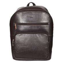 Load image into Gallery viewer, Sassora Genuine Leather Medium Unisex Backpack – Elegant & Functional