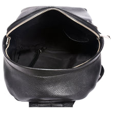Load image into Gallery viewer, Sassora Premium Leather Stylish Small Backpack