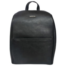 Load image into Gallery viewer, Sassora Unisex Premium Leather Small Backpack – Sleek, Lightweight & Durable