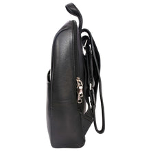 Load image into Gallery viewer, Sassora Unisex Premium Leather Small Backpack – Sleek, Lightweight & Durable