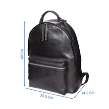 Load image into Gallery viewer, Sassora Premium Leather Men's Daily Backpack