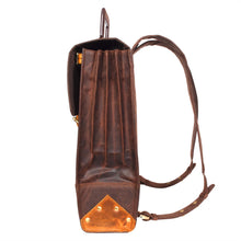 Load image into Gallery viewer, Sassora Premium Leather Large Travel Backpack