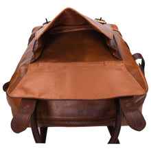 Load image into Gallery viewer, Sassora Premium Genuine Leather Unisex Laptop Backpack