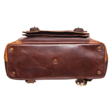 Load image into Gallery viewer, Sassora Premium Genuine Leather Unisex Laptop Backpack