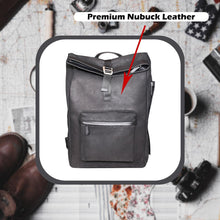 Load image into Gallery viewer, Sassora Genuine Expensive Premium Leather Men's Large Day Out Backpack