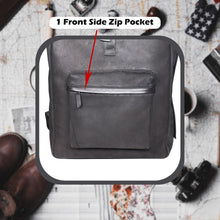 Load image into Gallery viewer, Sassora Genuine Expensive Premium Leather Men's Large Day Out Backpack