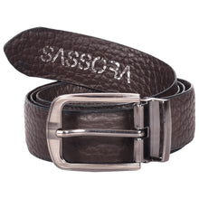 Load image into Gallery viewer, Sassora Premium Leather Reversible Detachable Buckle Men's Belt