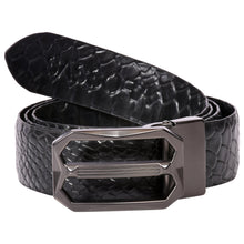 Load image into Gallery viewer, Sassora 100% Genuine Leather Reversible Buckle Belt for Boys
