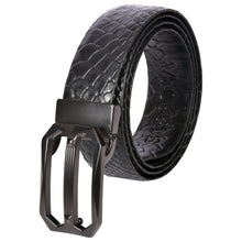 Load image into Gallery viewer, Sassora 100% Genuine Leather Reversible Buckle Belt for Boys
