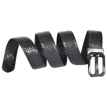 Load image into Gallery viewer, Sassora 100% Genuine Leather Reversible Buckle Belt for Boys