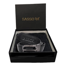 Load image into Gallery viewer, Sassora Premium Leather Reversible Belt For Men
