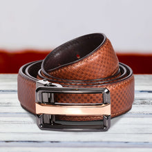 Load image into Gallery viewer, Sassora Premium Genuine Leather Belt – Formal & Casual Wear