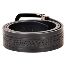 Load image into Gallery viewer, Sassora Premium Genuine Leather Belt – Embossed Design with High-Black Buckle