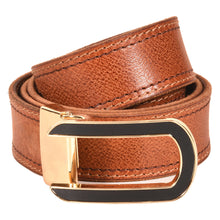 Load image into Gallery viewer, Sassora Genuine Premium Leather Men's Belt – Stylish & Durable