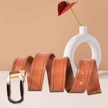 Load image into Gallery viewer, Sassora Genuine Premium Leather Men's Belt – Stylish & Durable
