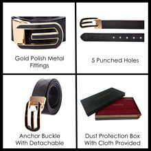 Load image into Gallery viewer, Sassora Elegant Genuine Leather Belt – The Perfect Party Accessory