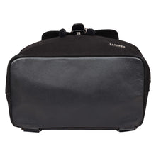 Load image into Gallery viewer, Sassora Genuine Leather and Canvas Unisex Backpack