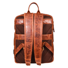 Load image into Gallery viewer, Sassora Premium Leather Unisex Backpack For Everyday Use
