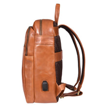 Load image into Gallery viewer, Sassora Premium Leather Unisex Backpack For Daily Use