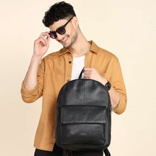Load image into Gallery viewer, Sassora Premium Leather Men's Backpack