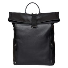 Load image into Gallery viewer, Sassora Premium Leather 16'5" Laptop Backpack For Men