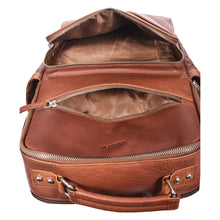 Load image into Gallery viewer, Sassora Premium Leather 16.5 Inch Laptop Backpack For Men