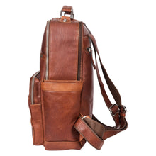 Load image into Gallery viewer, Sassora Premium Leather 16.5 Inch Laptop Backpack For Men