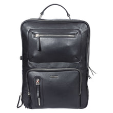 Load image into Gallery viewer, Sassora Premium Leather Men's Laptop Travel Backpack