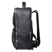 Load image into Gallery viewer, Sassora Premium Leather Men's Laptop Travel Backpack