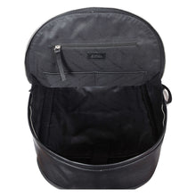 Load image into Gallery viewer, Sassora Premium Leather Men Laptop Backpack With Trolly Sleeve