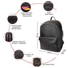 Load image into Gallery viewer, Sassora Premium Leather Men's 15 Inch Laptop Backpack
