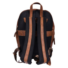 Load image into Gallery viewer, Sassora Premium Genuine Leather 15 Inch Laptop Backpack For Men's